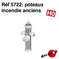 Poteaux incendie anciens [HO]