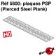 Plaques PSP (Pierced Steel Plank) [HO]