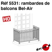 Rambardes de balcons Bel-Air [HO]