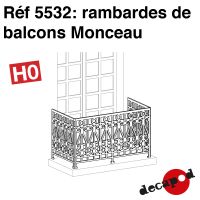 Rambardes de balcons Monceau [HO]