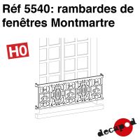 Rambardes de fenêtres Montmartre [HO]