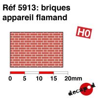 Briques appareil flamand [HO]