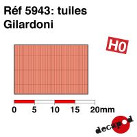 Plaque de tuiles Gilardoni [HO]