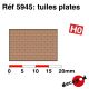 Plaque de tuiles plates [HO]