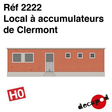 Local à accumulateurs de Clermont [HO]