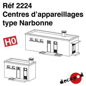 Centres d'appareillages type Narbonne [HO]