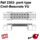 Pont simple voie type Creil-Beauvais [HO]