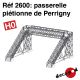 Passerelle piétonne de Perrigny [HO]