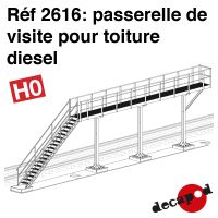 Passerelle de visite pour toiture diesel [HO]