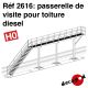 Passerelle de visite pour toiture diesel [HO]