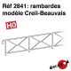 Rambardes modèle Creil-Beauvais [HO]