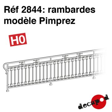 Rambardes modèle Pimprez [HO]