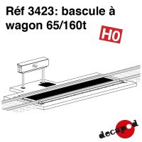 Bascule à wagon 65/160 t [HO]