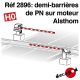 Demi-barrières de PN sur moteur Alsthom [HO]