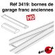 Bornes de garage franc anciennes [HO]