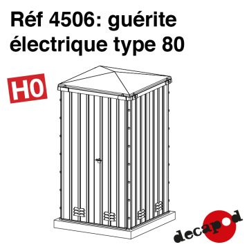 Guérite électrique type 80 [HO]