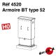 Armoire BT type 52 [HO]