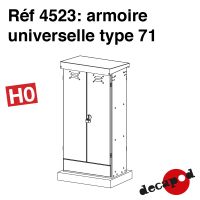 Armoire universelle type 71 [HO]