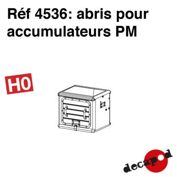 Abris pour accumulateurs PM [HO]