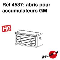 Abris pour accumulateurs GM [HO]