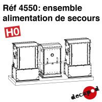 Ensemble alimentation de secours [HO]