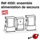 Ensemble alimentation de secours [HO]