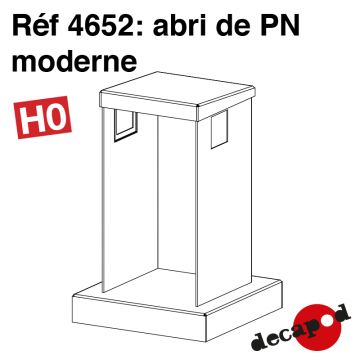 Abri de PN moderne [HO]