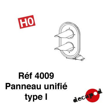 Panneau unifié type I [HO]