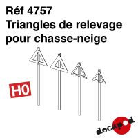 Triangles de relevage pour chasse-neige [HO]
