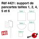 Supports de pancartes tailles 1 2 4 5 et 6 [HO]