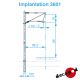 Supports simples 25kV (lot de 24) [HO]