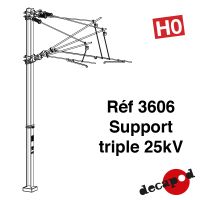 Support triple 25kV [HO]