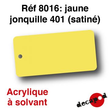 Jaune jonquille 401 (infra) (satiné) [acrylique à solvant]