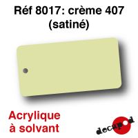 Crème 407 (satiné) [acrylique à solvant]