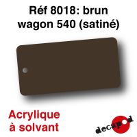 Brun wagon 540 (satiné) [acrylique à solvant]