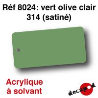 Vert olive clair 314 (satiné) [acrylique à solvant]