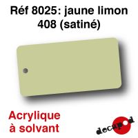 Jaune limon 408 (satiné) [acrylique à solvant]