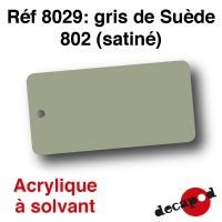 Gris de Suède 802 (satiné) [acrylique à solvant]