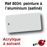 Peinture à l'aluminium (satiné) [acrylique à solvant]