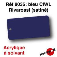 Bleu CIWL (Rivarossi) (satiné) [acrylique à solvant]