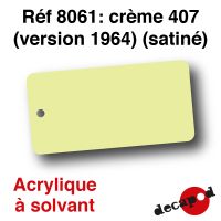 Crème 407 (version 1964) (satiné) [acrylique à solvant]