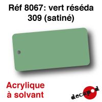 Vert réséda 309 (satiné) [acrylique à solvant]