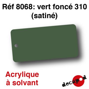 Vert foncé 310 (satiné) [acrylique à solvant]