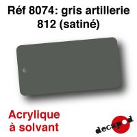 Gris artillerie 812 (satiné) [acrylique à solvant]