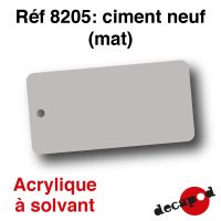 Ciment neuf (mat) [acrylique à solvant]