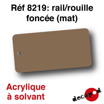 Rail/Rouille foncée (mat) [acrylique à solvant]