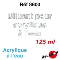 Diluant pour acrylique à l'eau (125 ml)