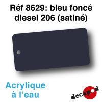 Bleu foncé diesel 206 (satiné) [acrylique à l'eau]