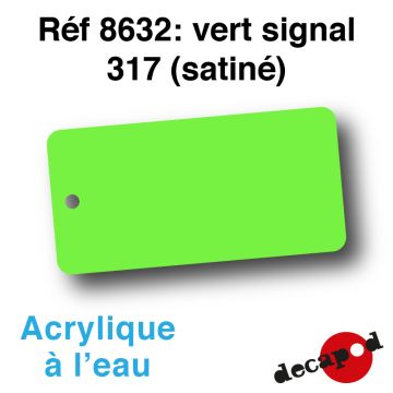 Vert signal 317 (satiné) [acrylique à l'eau]