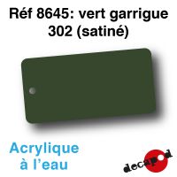 Vert garrigue 302 (satiné) [acrylique à l'eau]